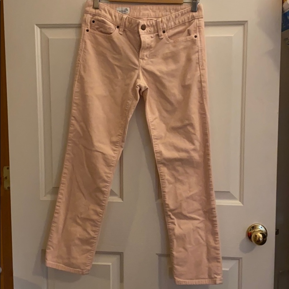 Gap light pink corduroy pants